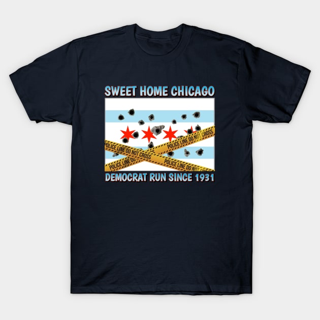 The Windy City T-Shirt by ILLannoyed 